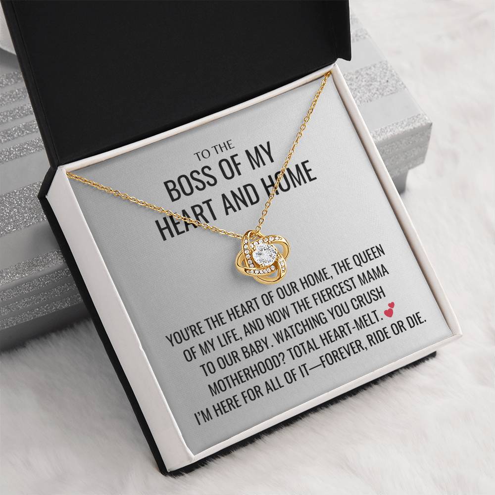 Total Heart-Melt Necklace - Mother's Day Gifts for Wife, Gift for Her, Valentines Gift, Keepsake Card Ready To Give Gift In Box