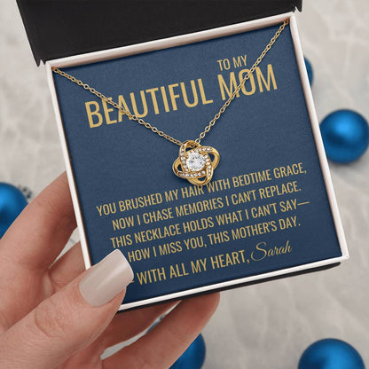 Now I Chase Memories Necklace - Gift from Daughter To Mom, Mothers day Gift, Mom and Daughter, Gift for Mom, Gift for Mommy, Christmas Gift