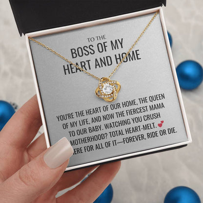 Total Heart-Melt Necklace - Mother's Day Gifts for Wife, Gift for Her, Valentines Gift, Keepsake Card Ready To Give Gift In Box