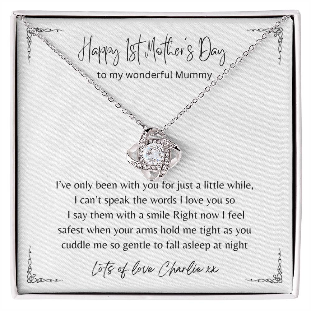 Little While - Love Knot Necklace