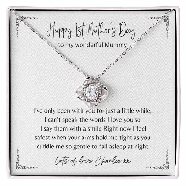 Little While - Love Knot Necklace