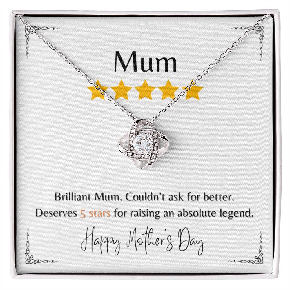 5 Stars - Love Knot Necklace