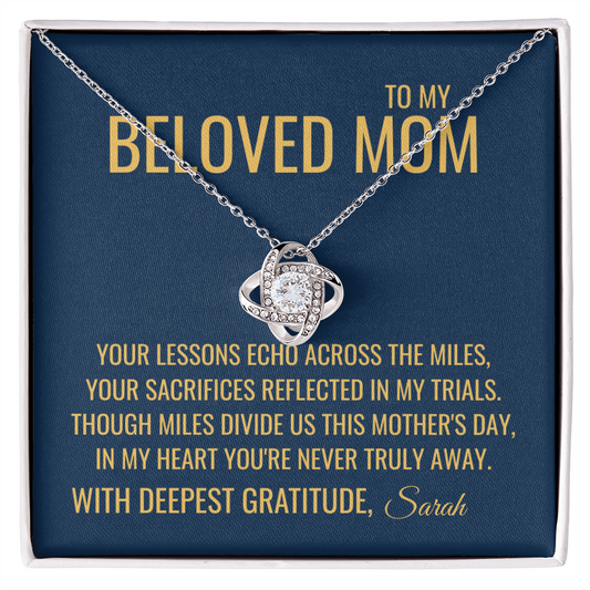 Your Lessons Necklace - Gift from Daughter To Mom, gift from daughter, gift for mom, mom and daughter, gift for mommy