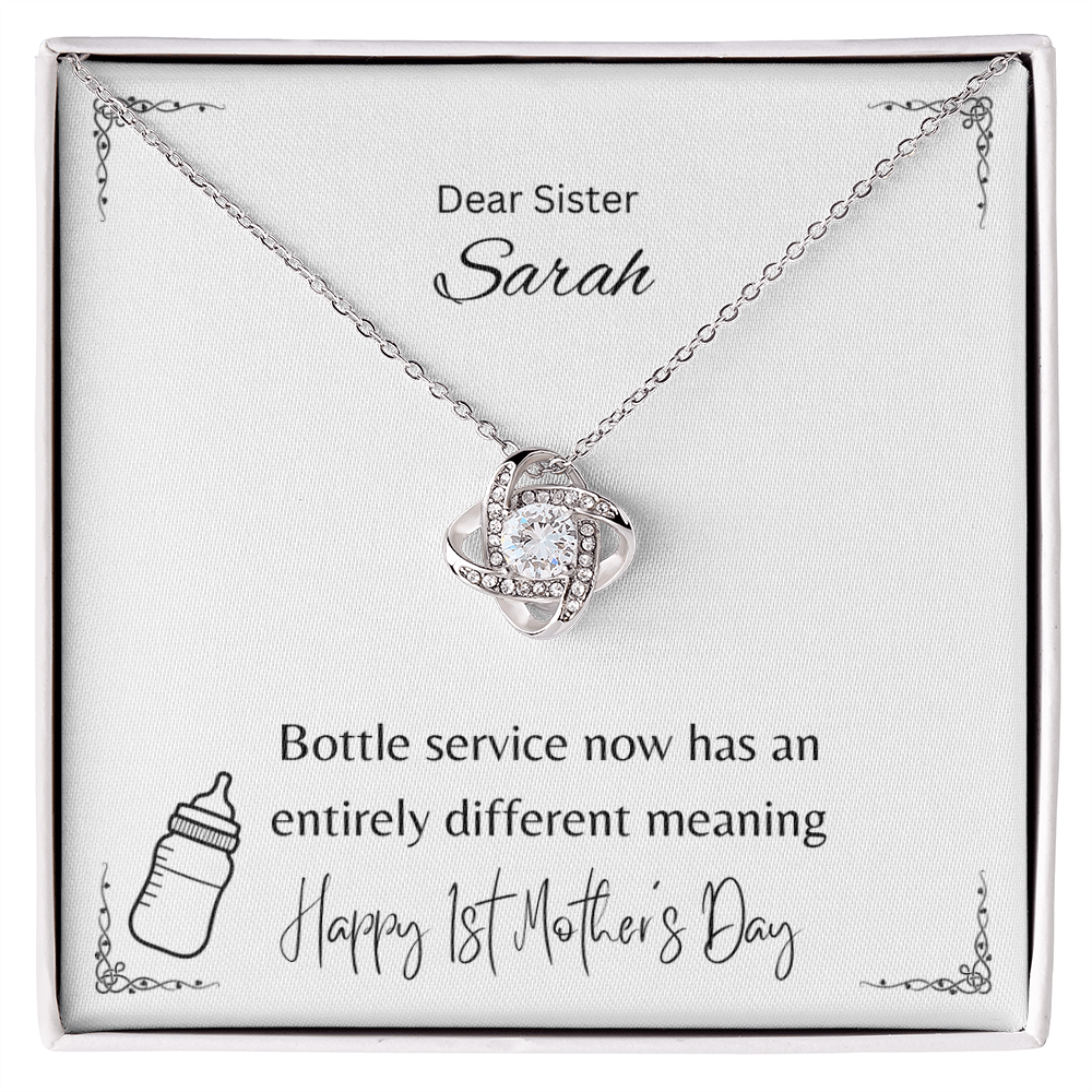 Bottle Service - Love Knot Necklace