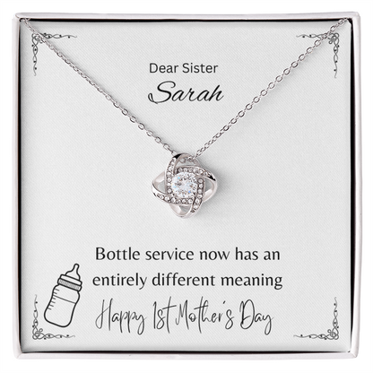 Bottle Service - Love Knot Necklace