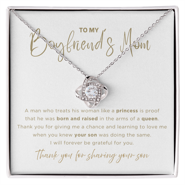 Arms Of A Queen Necklace - Gift from Girlfriend To Boyfriend's Mom, gift from girlfriend, gift for Boyfriend's Mom