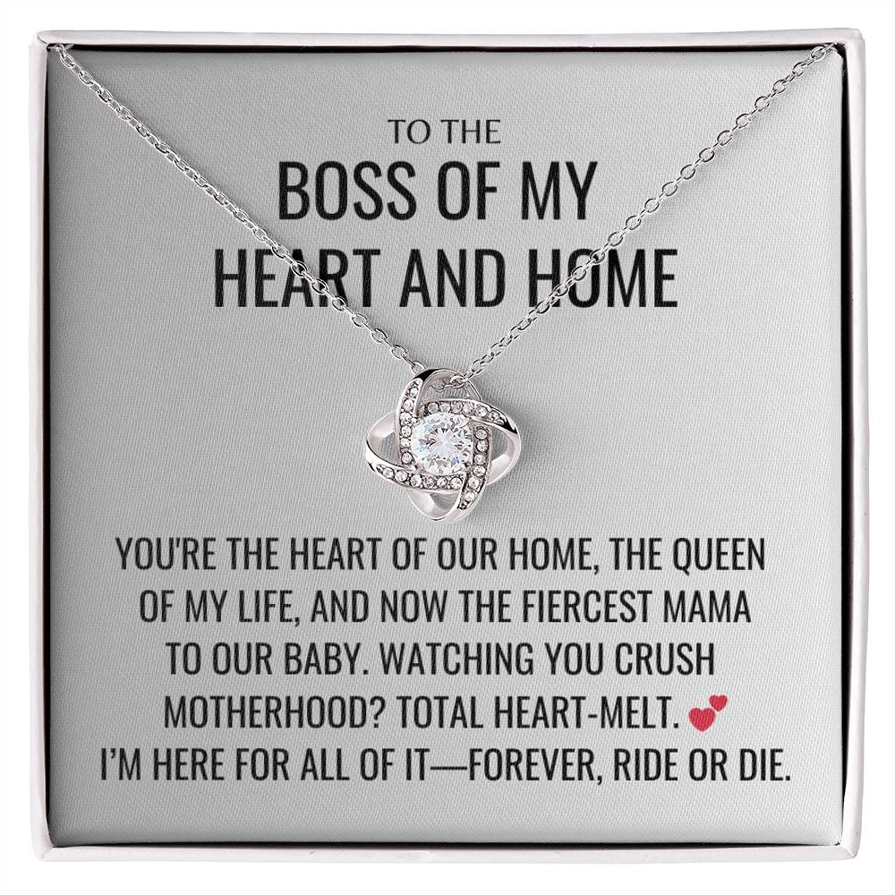 Total Heart-Melt Necklace - Mother's Day Gifts for Wife, Gift for Her, Valentines Gift, Keepsake Card Ready To Give Gift In Box