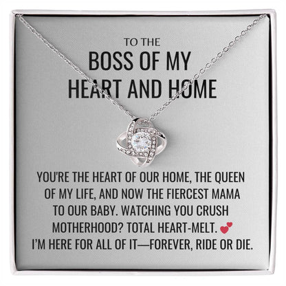 Total Heart-Melt Necklace - Mother's Day Gifts for Wife, Gift for Her, Valentines Gift, Keepsake Card Ready To Give Gift In Box