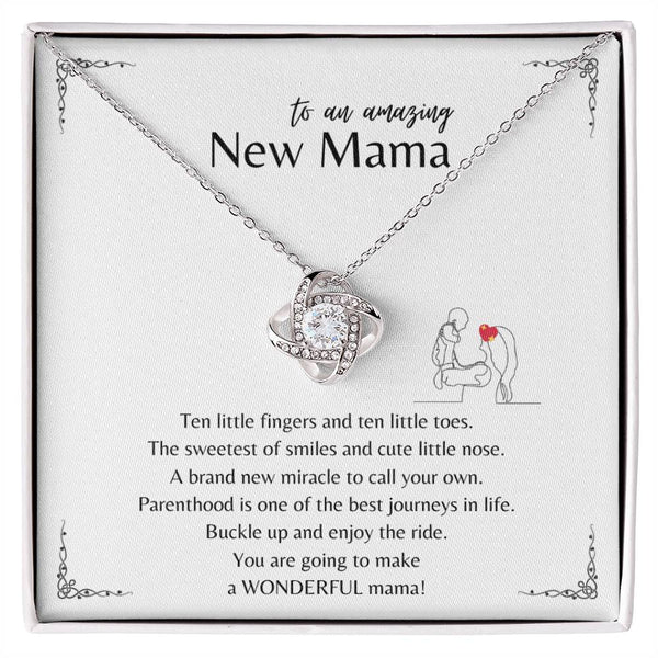 Ten Little Toes -  Love Knot Necklace
