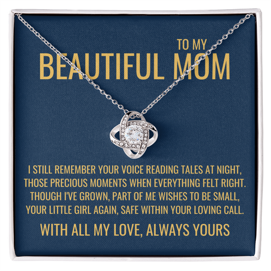 Tales At Night Necklace Necklace - Gift from Daughter To Mom, Mothers day Gift, Mom and Daughter, Gift for Mom, Gift for Mommy, Christmas Gift