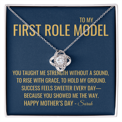 You Taught Me Necklace - Gift from Daughter To Mom, Mothers day Gift, Mom and Daughter, Gift for Mom, Gift for Mommy, Christmas Gift