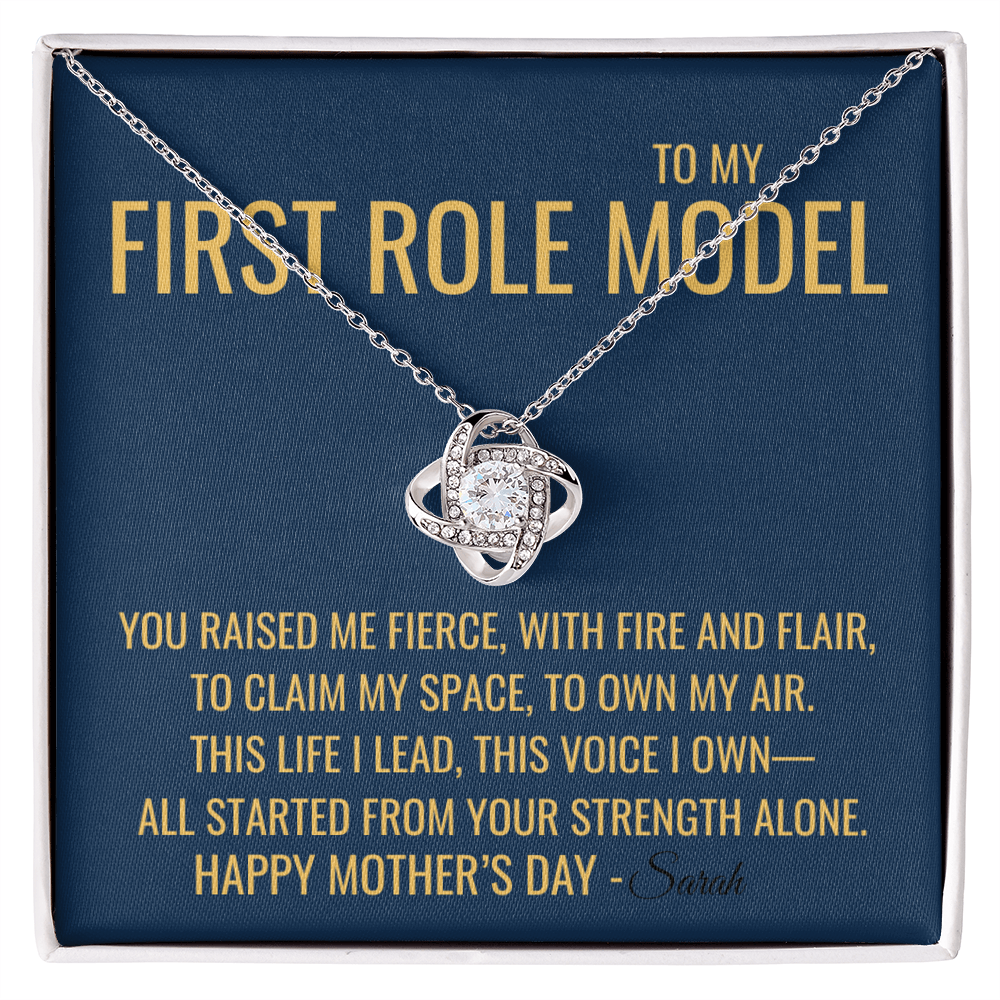 You Raised Me Fierce Necklace - Gift from Daughter To Mom, Mothers day Gift, Mom and Daughter, Gift for Mom, Gift for Mommy, Christmas Gift