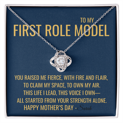 You Raised Me Fierce Necklace - Gift from Daughter To Mom, Mothers day Gift, Mom and Daughter, Gift for Mom, Gift for Mommy, Christmas Gift