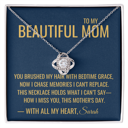 Now I Chase Memories Necklace - Gift from Daughter To Mom, Mothers day Gift, Mom and Daughter, Gift for Mom, Gift for Mommy, Christmas Gift