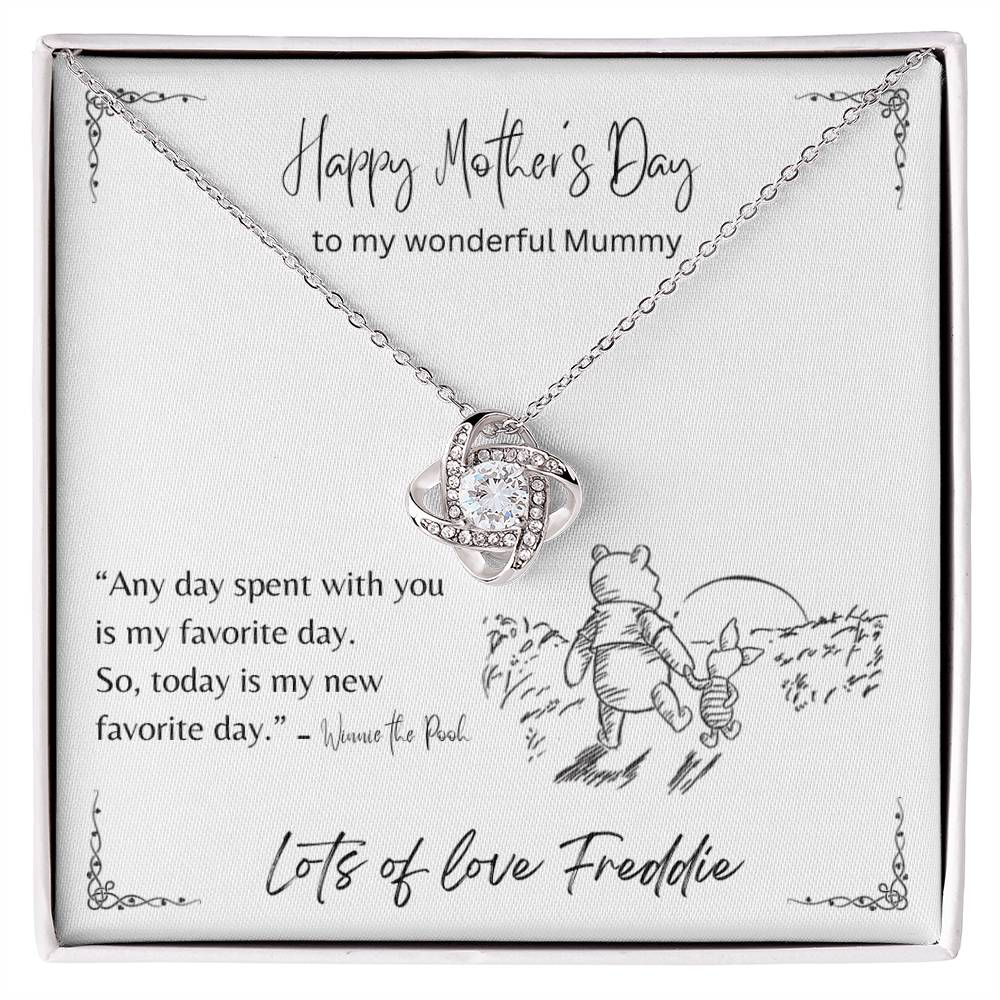 New Favorite Day- Love Knot Necklace