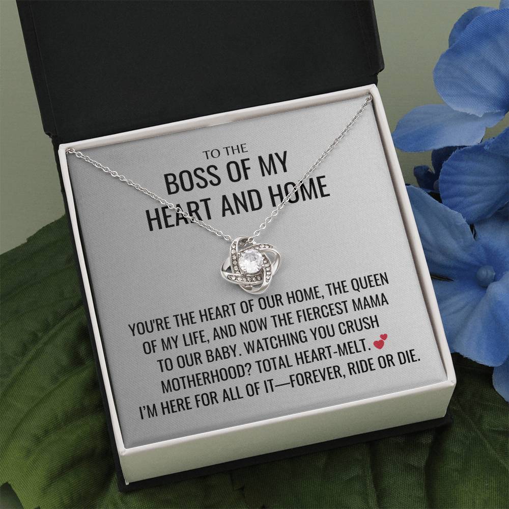 Total Heart-Melt Necklace - Mother's Day Gifts for Wife, Gift for Her, Valentines Gift, Keepsake Card Ready To Give Gift In Box