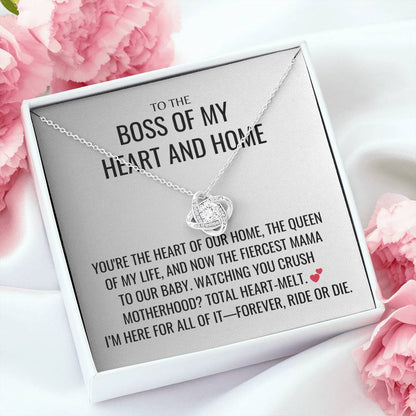Total Heart-Melt Necklace - Mother's Day Gifts for Wife, Gift for Her, Valentines Gift, Keepsake Card Ready To Give Gift In Box