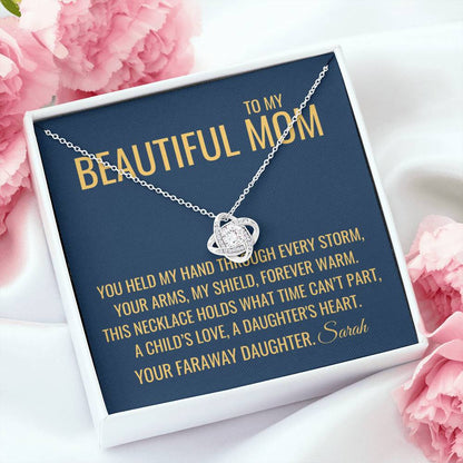 My Shield Necklace - Gift from Daughter To Mom, Mothers day Gift, Mom and Daughter, Gift for Mom, Gift for Mommy, Christmas Gift