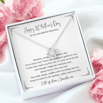 So Lucky - Love Knot Necklace