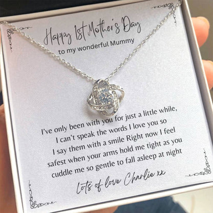 Little While - Love Knot Necklace