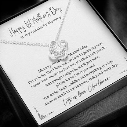 So Lucky - Love Knot Necklace