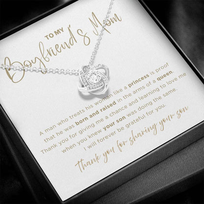 Arms Of A Queen Necklace - Gift from Girlfriend To Boyfriend's Mom, gift from girlfriend, gift for Boyfriend's Mom