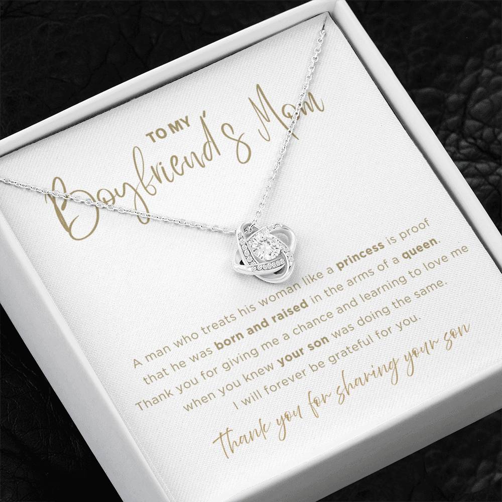 Arms Of A Queen Necklace - Gift from Girlfriend To Boyfriend's Mom, gift from girlfriend, gift for Boyfriend's Mom