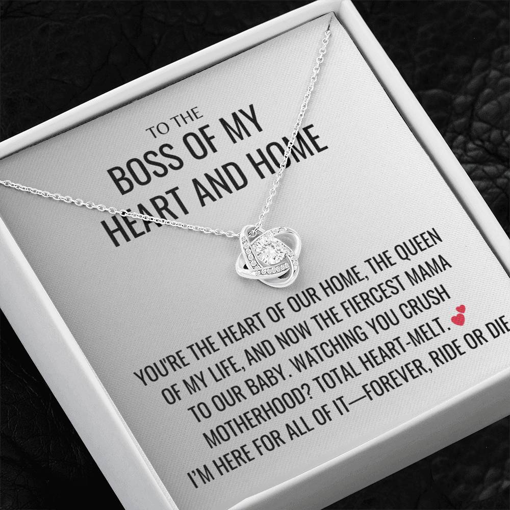 Total Heart-Melt Necklace - Mother's Day Gifts for Wife, Gift for Her, Valentines Gift, Keepsake Card Ready To Give Gift In Box