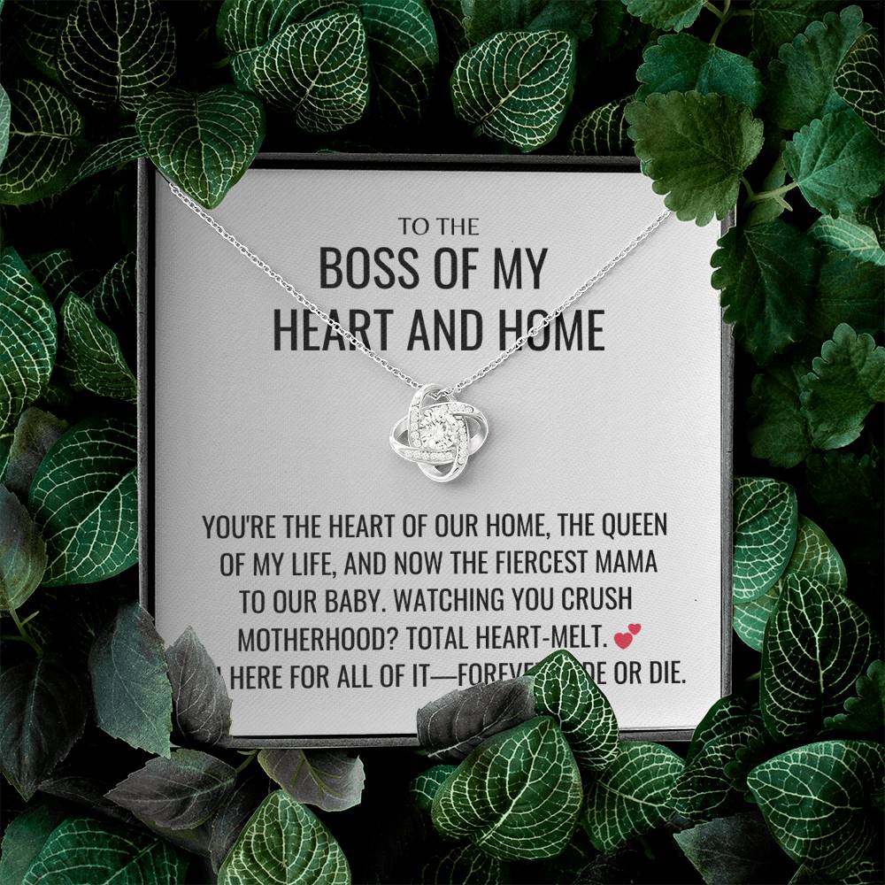 Total Heart-Melt Necklace - Mother's Day Gifts for Wife, Gift for Her, Valentines Gift, Keepsake Card Ready To Give Gift In Box