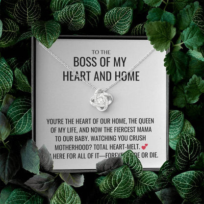 Total Heart-Melt Necklace - Mother's Day Gifts for Wife, Gift for Her, Valentines Gift, Keepsake Card Ready To Give Gift In Box