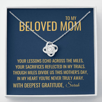 Your Lessons Necklace - Gift from Daughter To Mom, gift from daughter, gift for mom, mom and daughter, gift for mommy