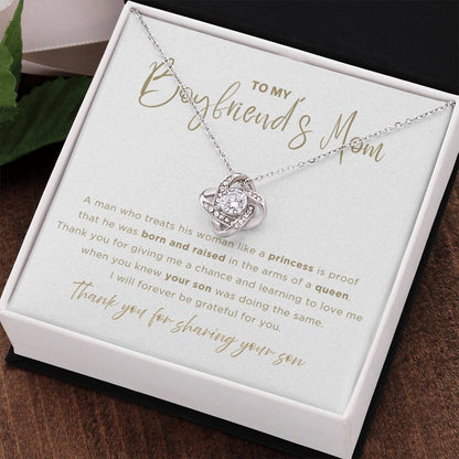 Arms Of A Queen Necklace - Gift from Girlfriend To Boyfriend's Mom, gift from girlfriend, gift for Boyfriend's Mom