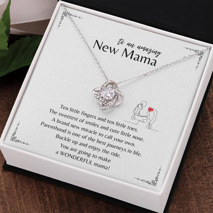 Ten Little Toes -  Love Knot Necklace