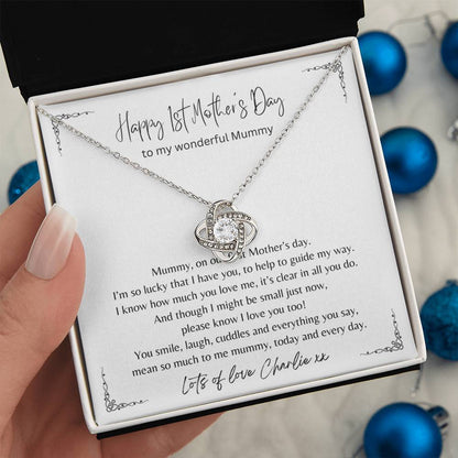 So Lucky - Love Knot Necklace