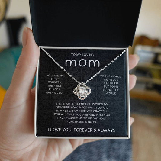 Forever & Always Necklace - Gift from Daughter To Mom, gift from daughter, gift for mom, mom and daughter, gift for mommy