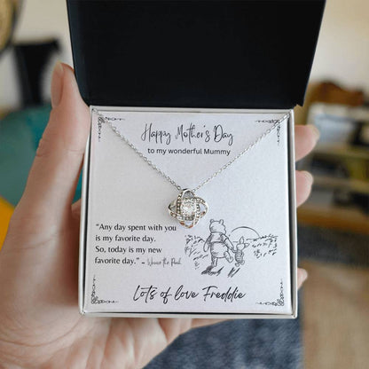 New Favorite Day- Love Knot Necklace