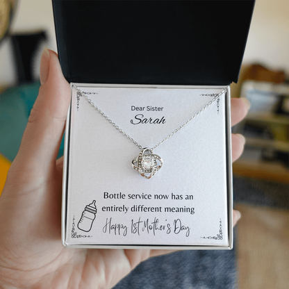 Bottle Service - Love Knot Necklace