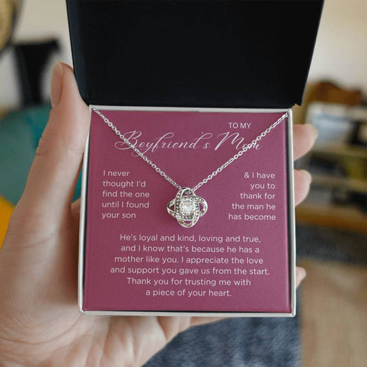 Piece Of Your Heart Necklace - Gift from Girlfriend To Boyfriend's Mom, gift from girlfriend, gift for Boyfriend's Mom