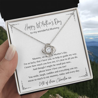 So Lucky - Love Knot Necklace