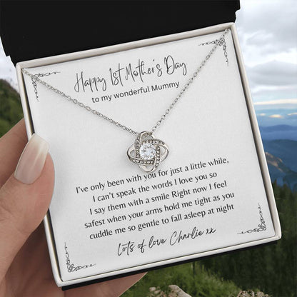 Little While - Love Knot Necklace