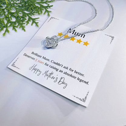 5 Stars - Love Knot Necklace