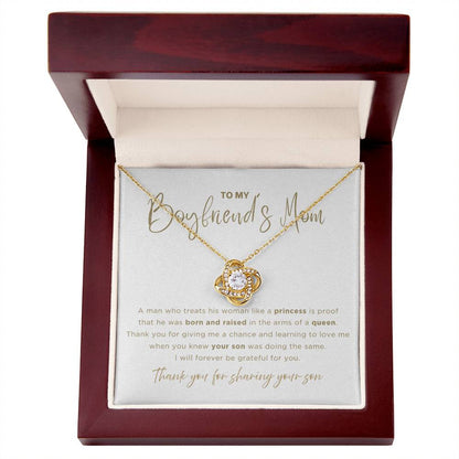 Arms Of A Queen Necklace - Gift from Girlfriend To Boyfriend's Mom, gift from girlfriend, gift for Boyfriend's Mom