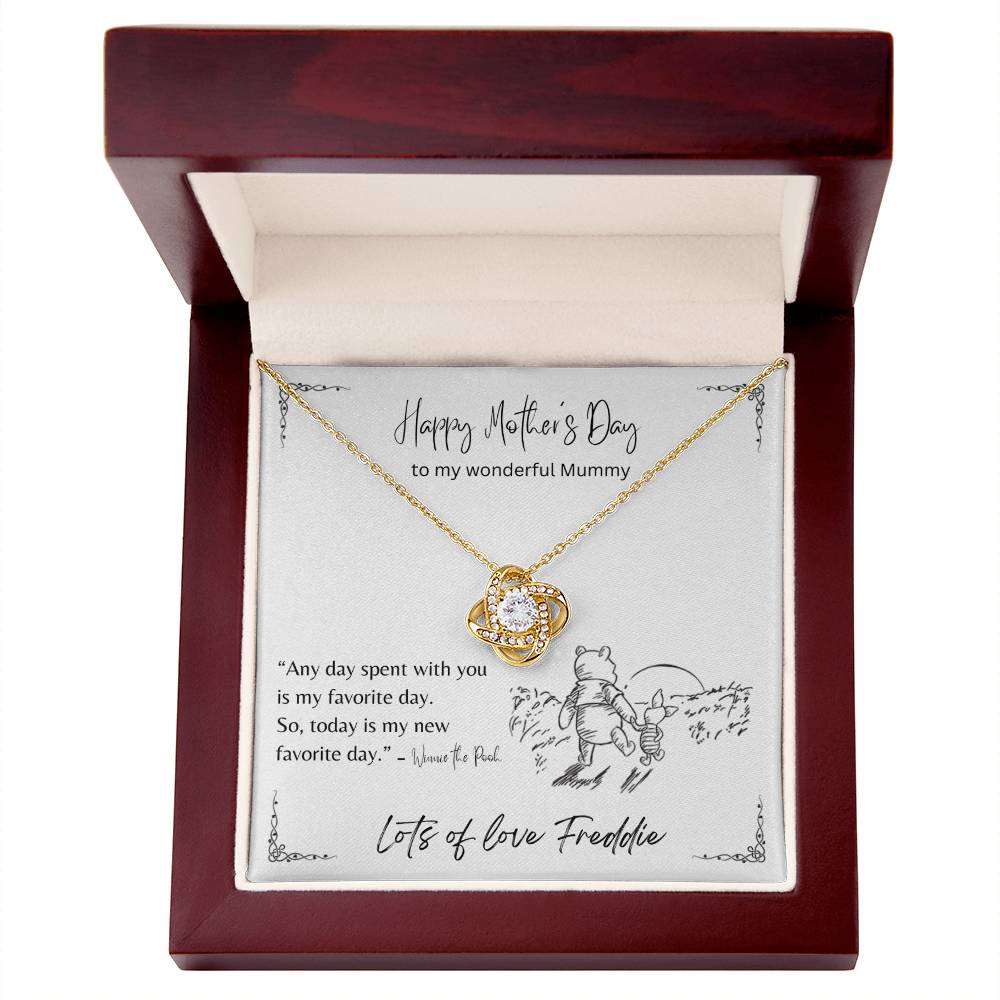 New Favorite Day- Love Knot Necklace