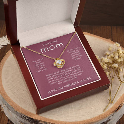 Forever & Always Necklace - Gift from Daughter To Mom, gift from daughter, gift for mom, mom and daughter, gift for mommy
