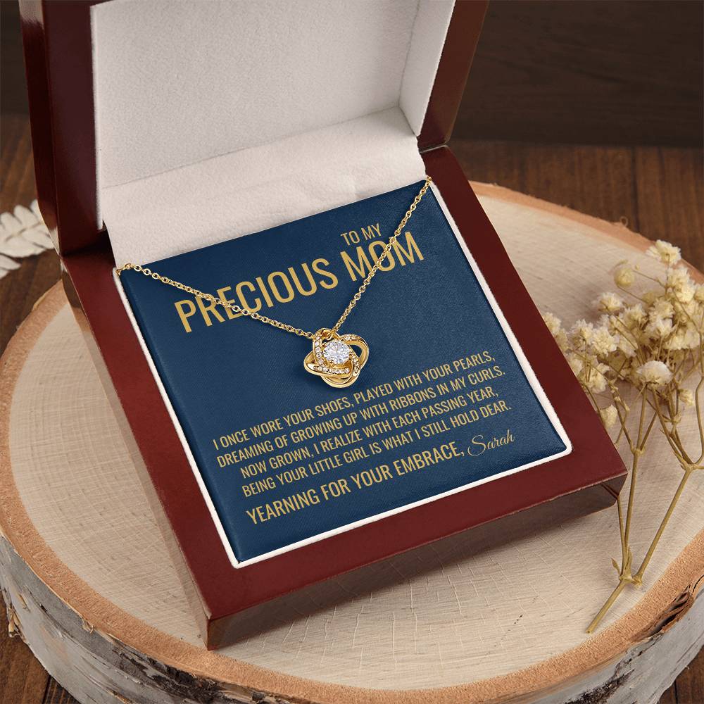 Played With Your Pearls Necklace - Gift from Daughter To Mom, Mothers day Gift, Mom and Daughter, Gift for Mom, Gift for Mommy, Christmas Gift