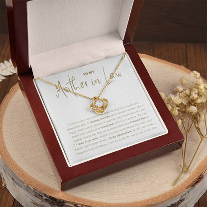 Strong Women Necklace - Gift from Wife to my Mom, gift from daughter in law, gift for Mother in Law