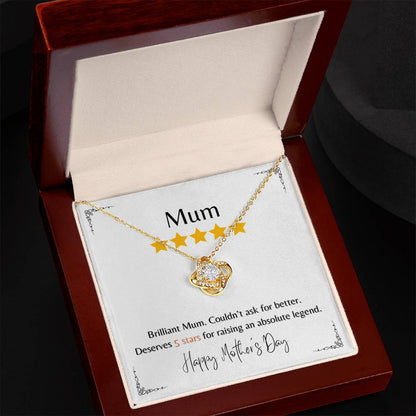5 Stars - Love Knot Necklace