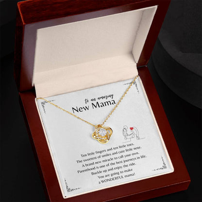 Ten Little Toes -  Love Knot Necklace