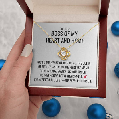 Total Heart-Melt Necklace - Mother's Day Gifts for Wife, Gift for Her, Valentines Gift, Keepsake Card Ready To Give Gift In Box
