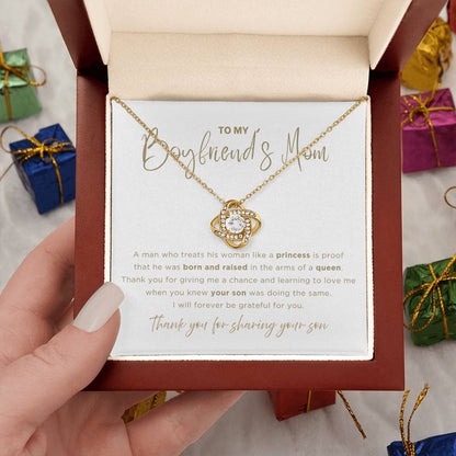 Arms Of A Queen Necklace - Gift from Girlfriend To Boyfriend's Mom, gift from girlfriend, gift for Boyfriend's Mom